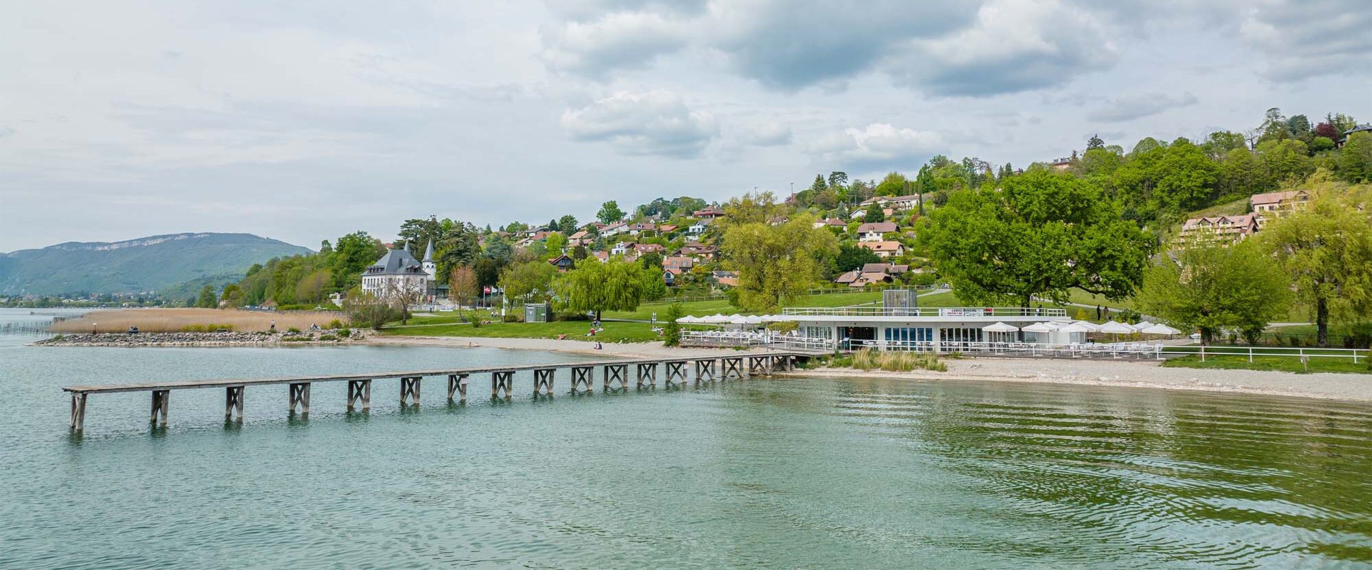 Le Lido Lac du Bourget vue extérieure