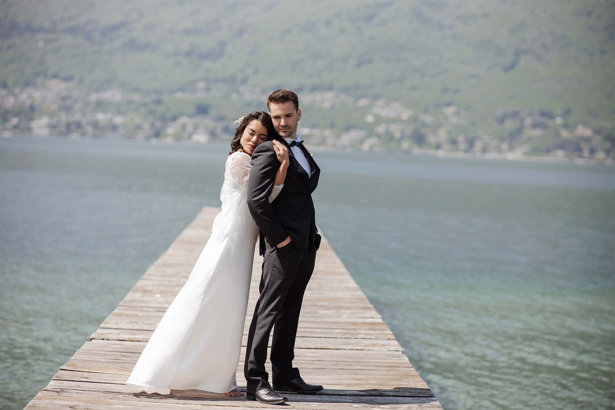 mariage au restaurant Le Lido à tresserve